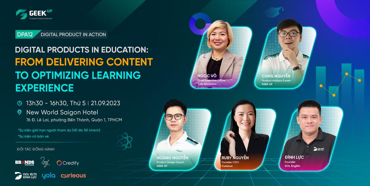 Digital Products in Education: From delivering content to optimizing learning experience thumbnail