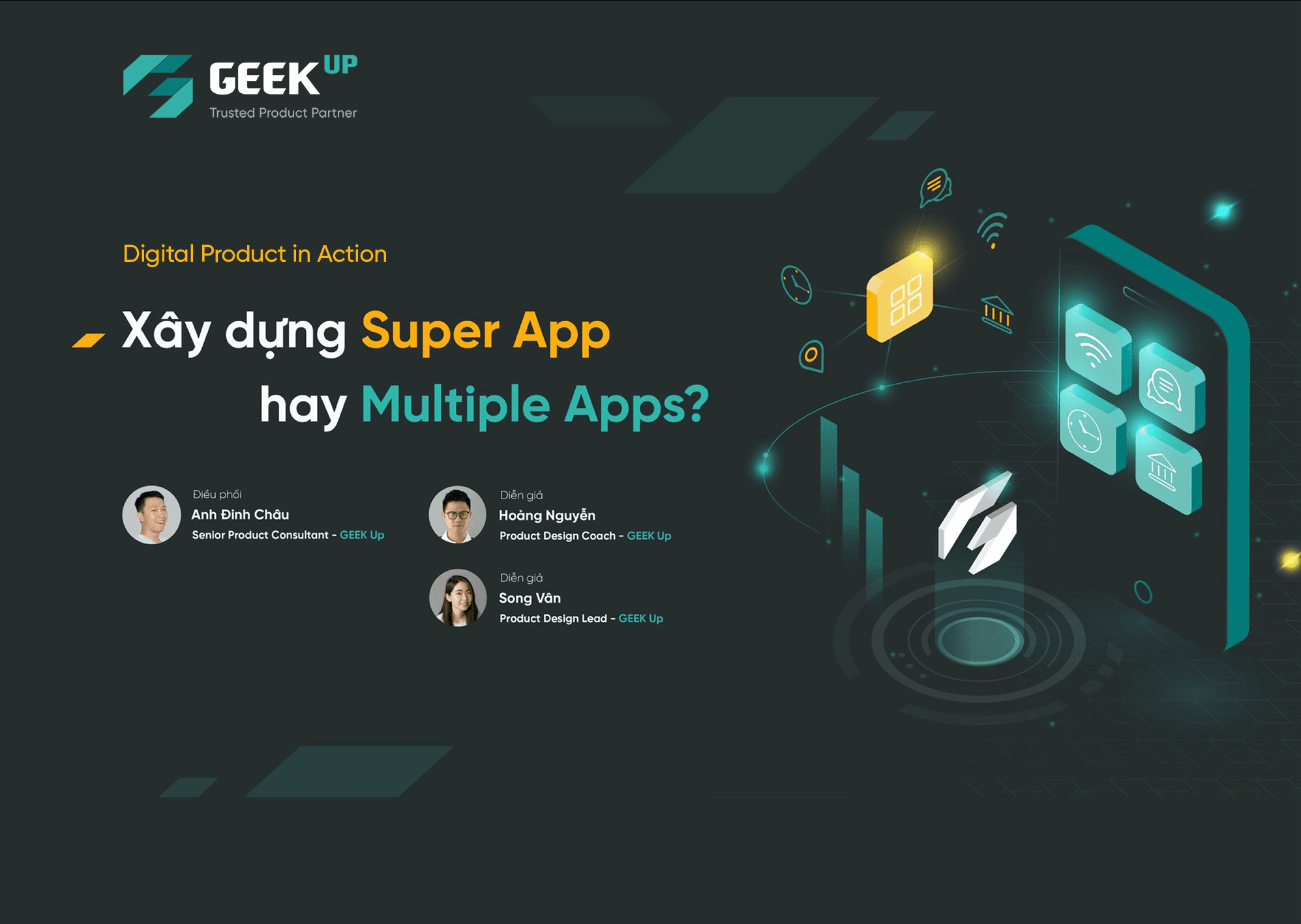 Xây dựng Super App hay Multiple Apps banner