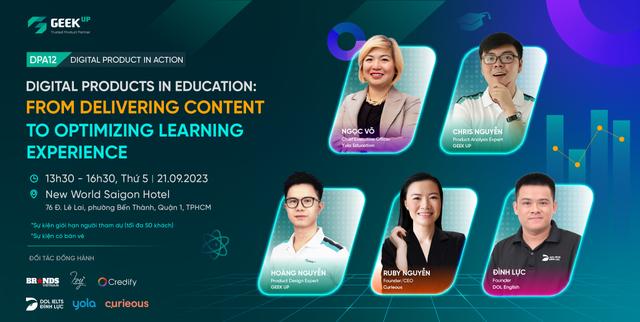 Digital Products in Education: From delivering content to optimizing learning experience Thumbnail